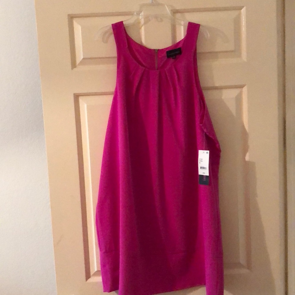 Fuchsia Sleeveless Dress